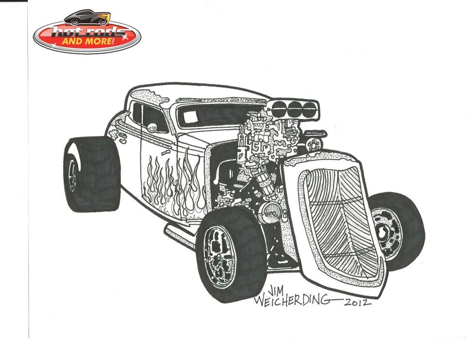 Street rod coloring pages cars coloring pages truck coloring pages