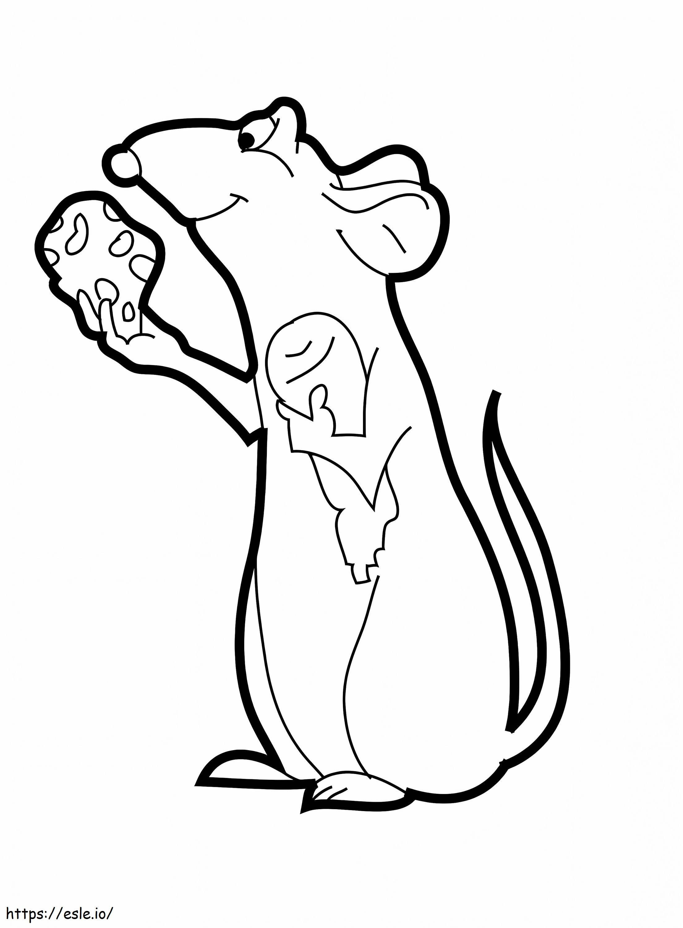 Ratatouille ratatouille coloring page