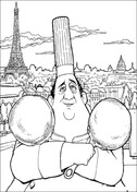 Ratatouille coloring pages free coloring pages