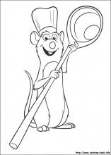 Ratatouille coloring pages on coloring