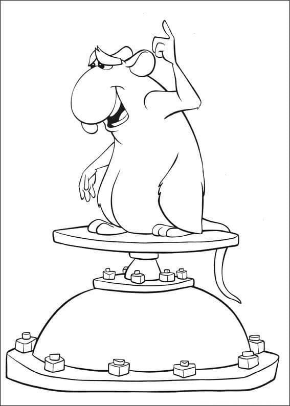 Ratatouille coloring pages