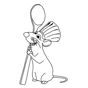 Remy the ratatouille poster for sale by lindas lineas