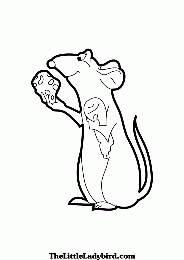 Rat from ratatouille coloring pages