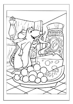 Keep kids entertained with our ratatouille coloring pages collection pdf