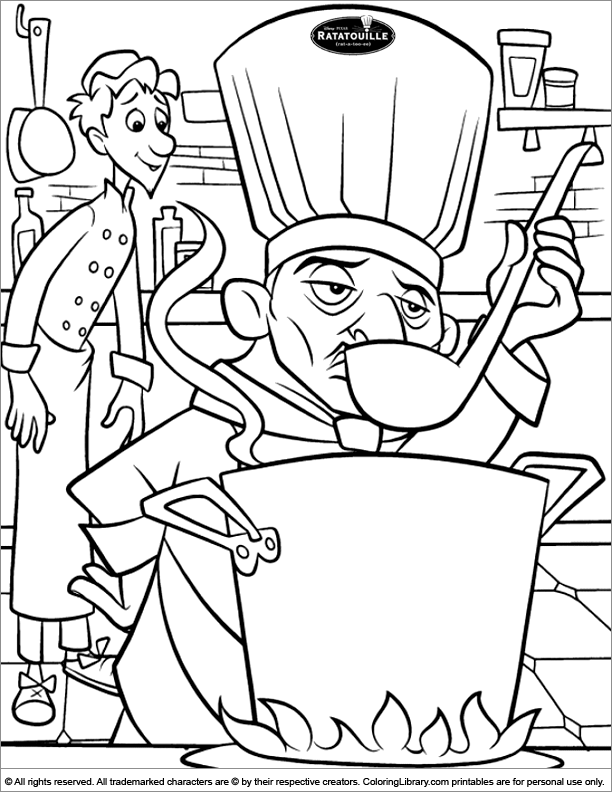 Free printable coloring page