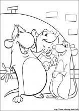 Ratatouille coloring pages on coloring