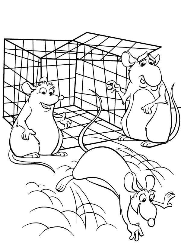 Ratatouille coloring pages