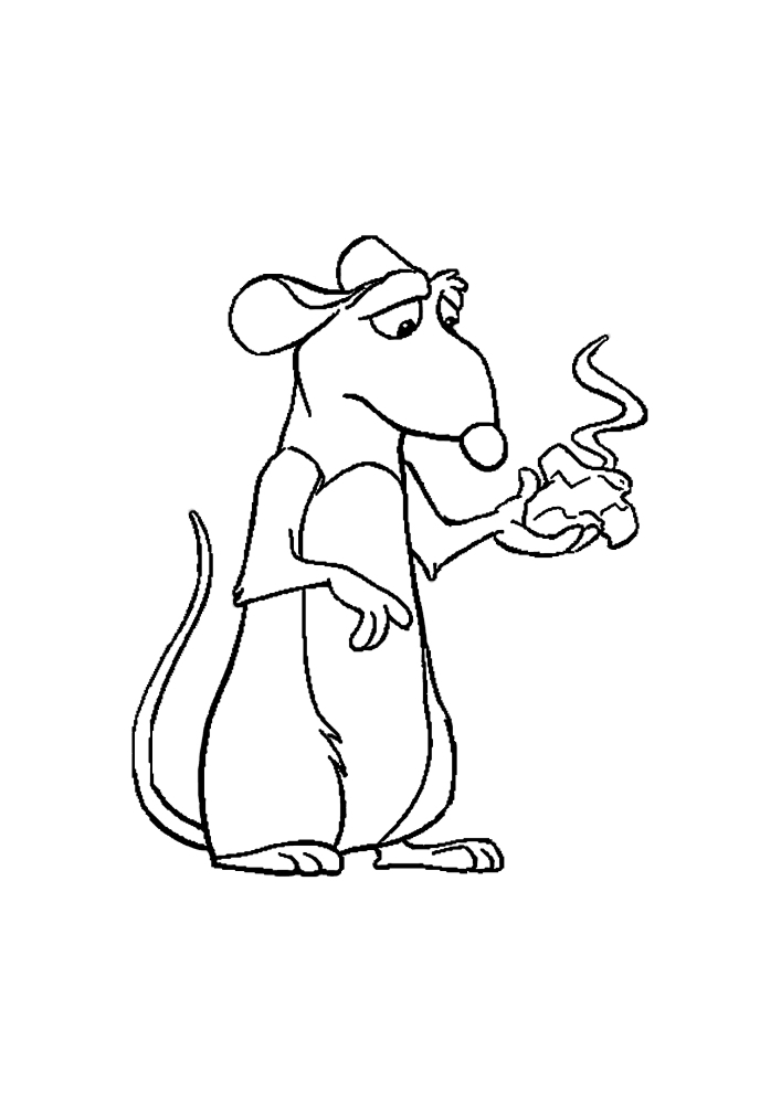 Ratatouille was upset because the cheese had gone bad