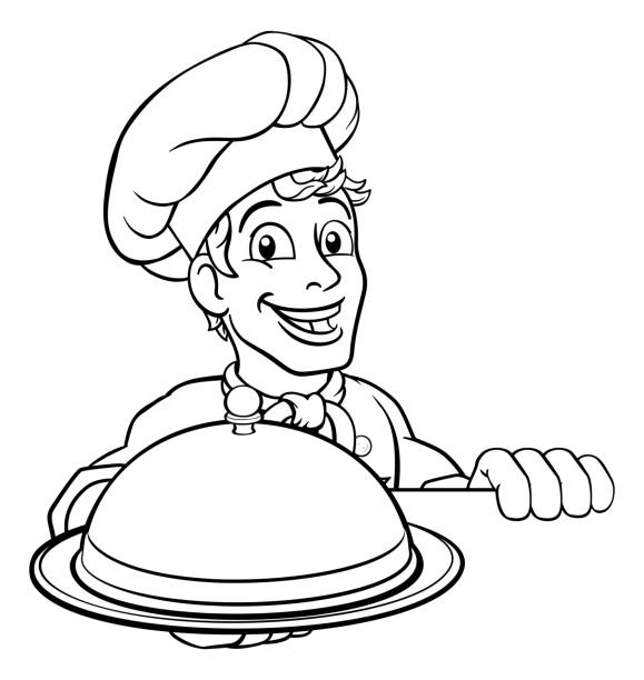 Caterer illustrations stock illustrations royalty