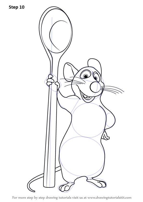 Learn how to draw remy from ratatouille ratatouille step by step drawing tutorials ratatouille disney drawings disney art drawings