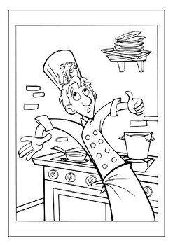 Bring the magic of pixar home with our printable ratatouille coloring pages pdf