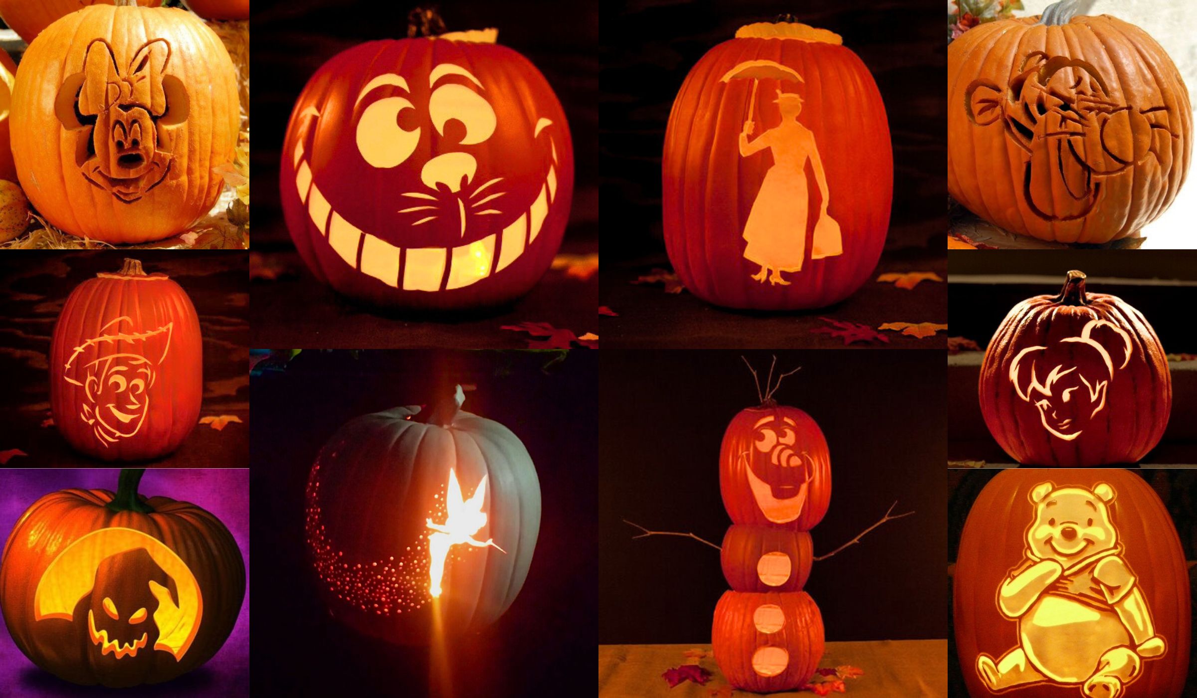 Disney pumpkin stencils over printable pumpkin patterns