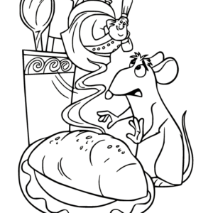 Ratatouille coloring pages printable for free download