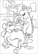 Ratatouille coloring pages free coloring pages