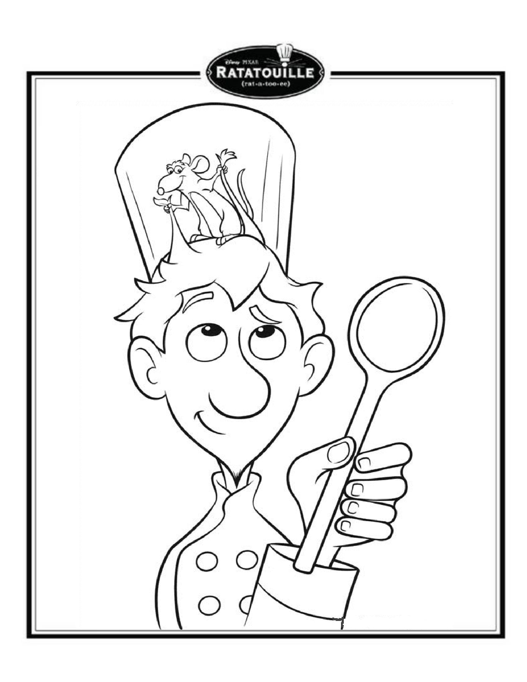 Ratatouille disney coloring pages ratatouille disney disney silhouettes