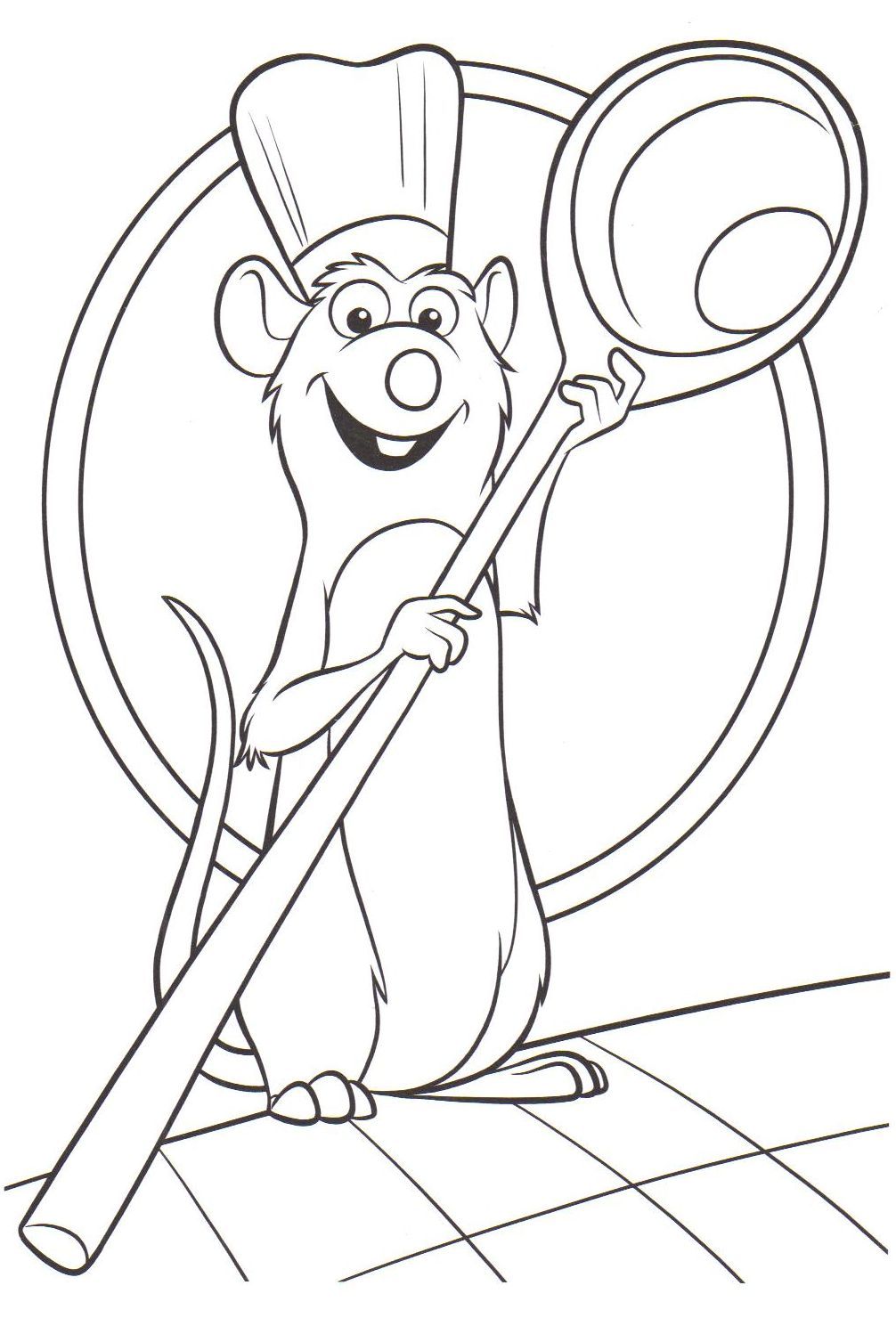 Ratatouille coloring pages cartoon coloring pages owl coloring pages disney coloring pages