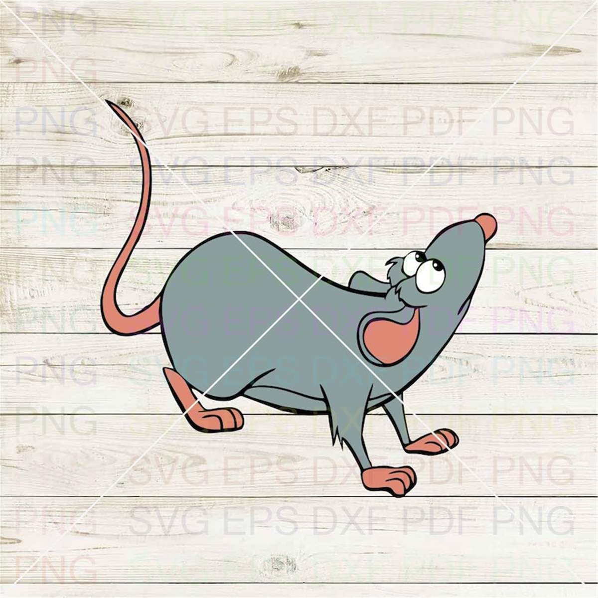 Mouse remy ratatouille svg dxf eps pdf png cricut cutt