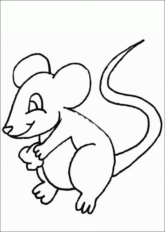 Coloring page mouse animals â printable coloring pages