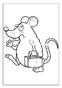 Discover the beauty of rats with our coloring pages collection for kids p