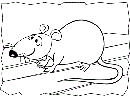 Rat coloring pages and printable activities