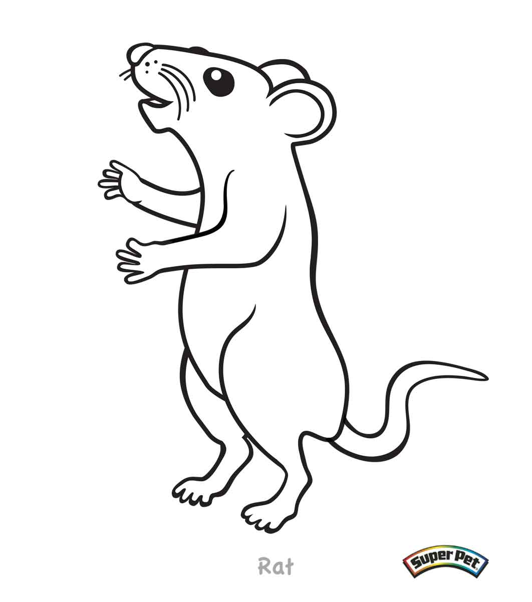 Critter coloring pages