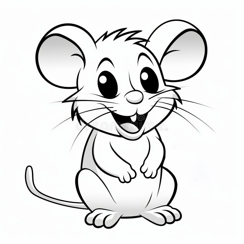 Rat coloring page stock illustrations â rat coloring page stock illustrations vectors clipart