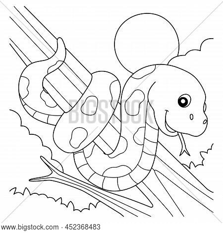 Cute funny coloring vector photo free trial bigstock