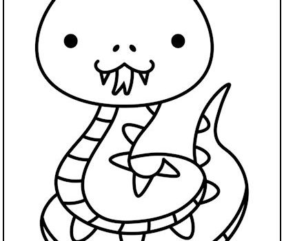 Tag snake coloring page print it free