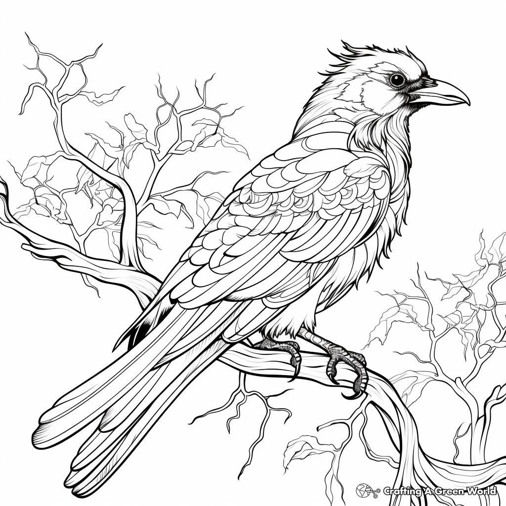 Ravens coloring pages