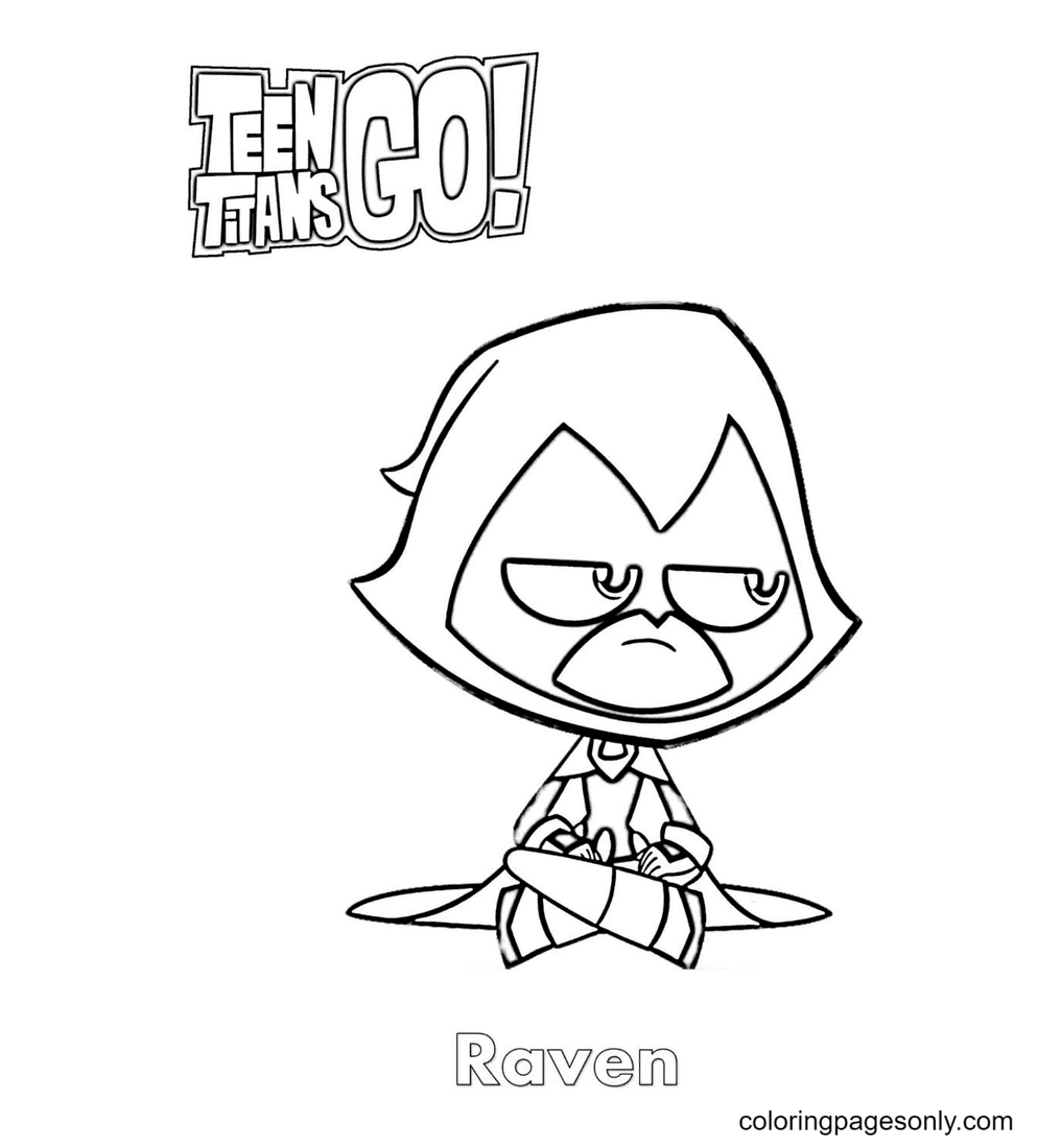 Teen titans go coloring pages printable for free download