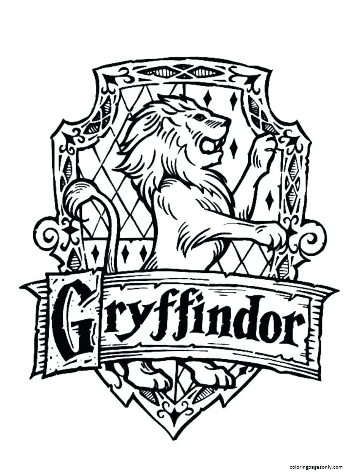 Harry potter coloring pages