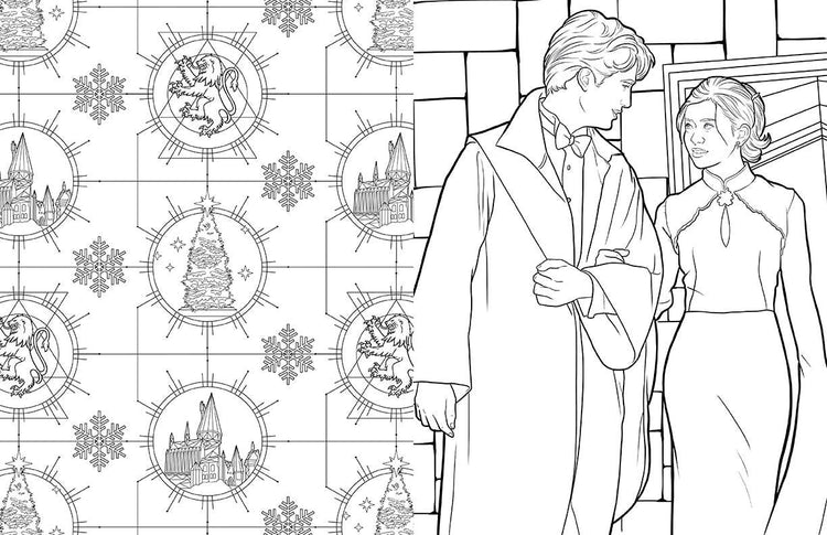 Harry potter ravenclaw house pride the official coloring book