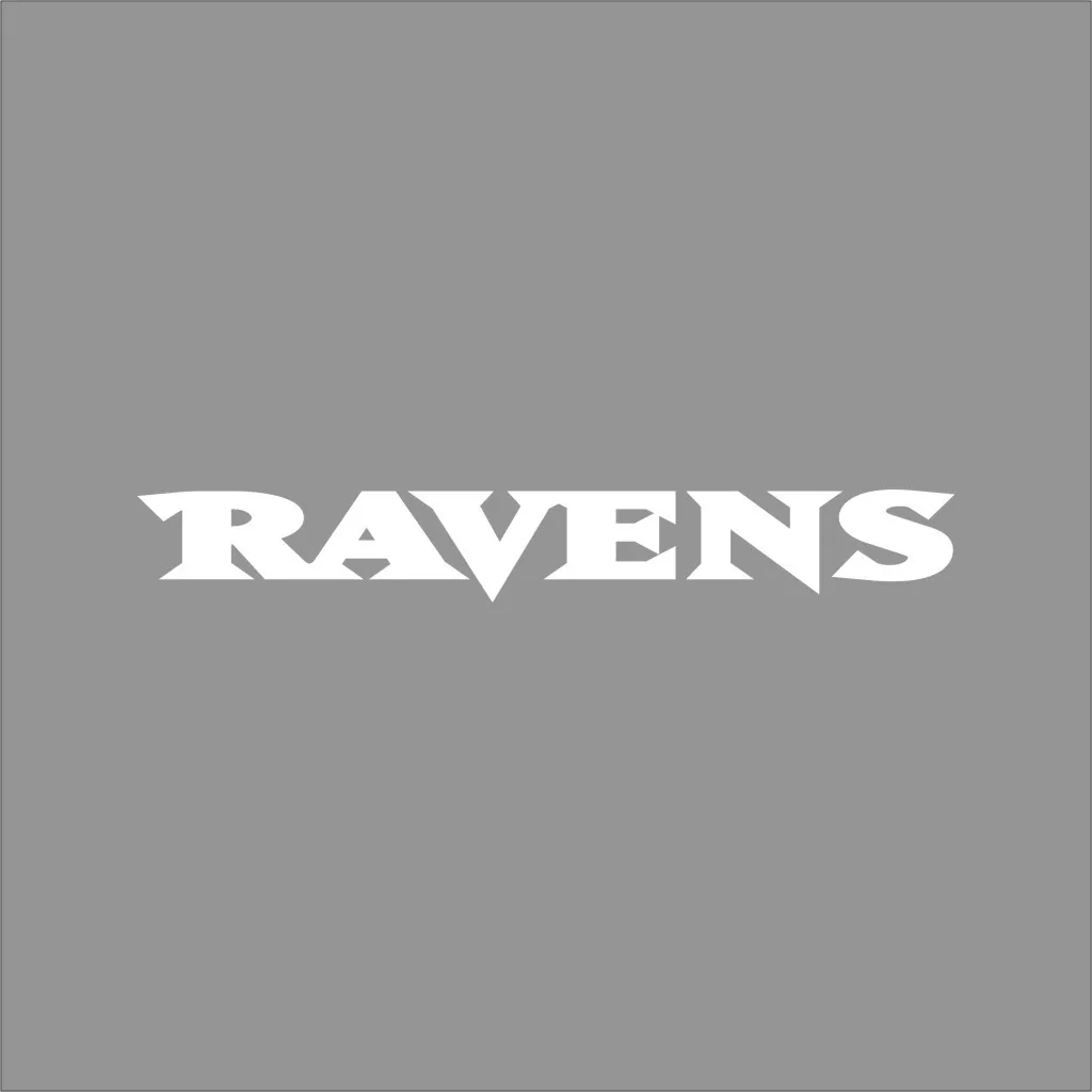 Baltimore ravens nfl team logo color vinyl decal sticker car window wall