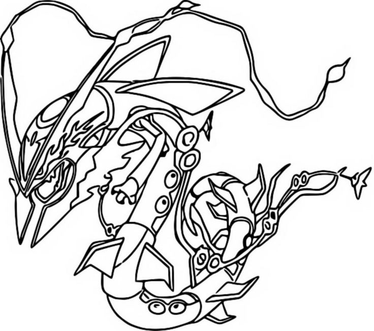 Coloring page mega evolved pokãmon mega rayquaza pokemon coloring pages coloring pages pokemon coloring