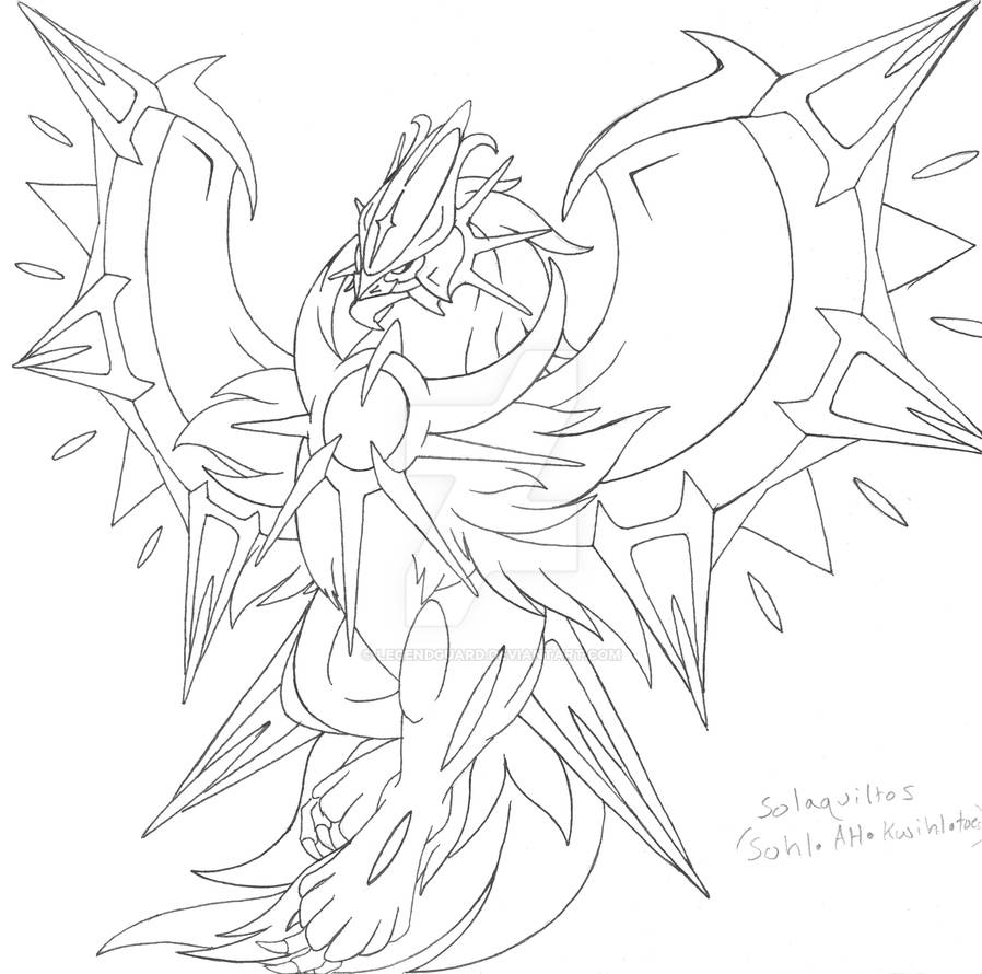 Solgaleo shiny dream world by sealnhj on deviantart pokemon rayquaza pokemon solgaleo pokemon coloring pages solgaleo shiny