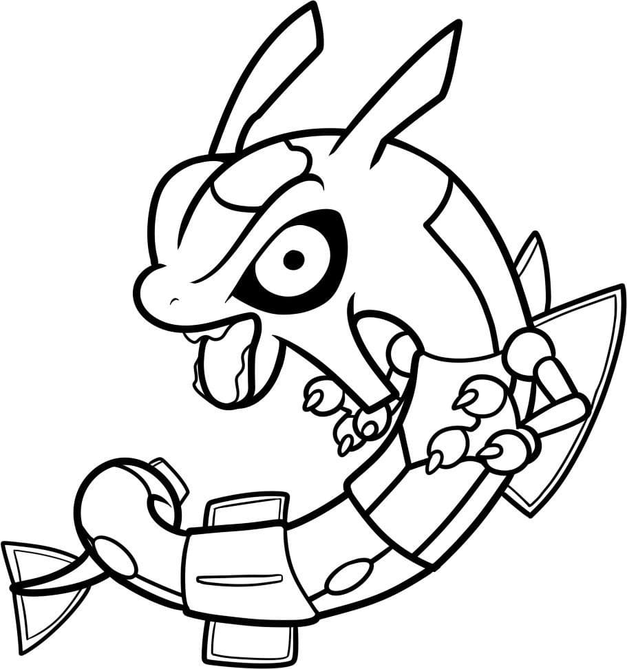 Mega pokemon coloring pages