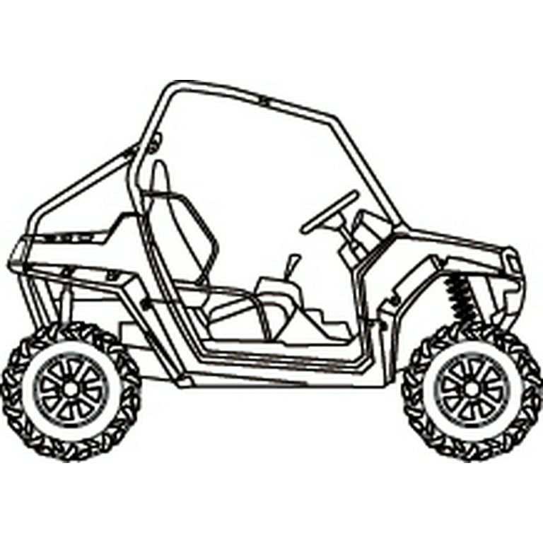 Classic accessories quadgear utv roll cage top fits polaris rzr s xp models and older black