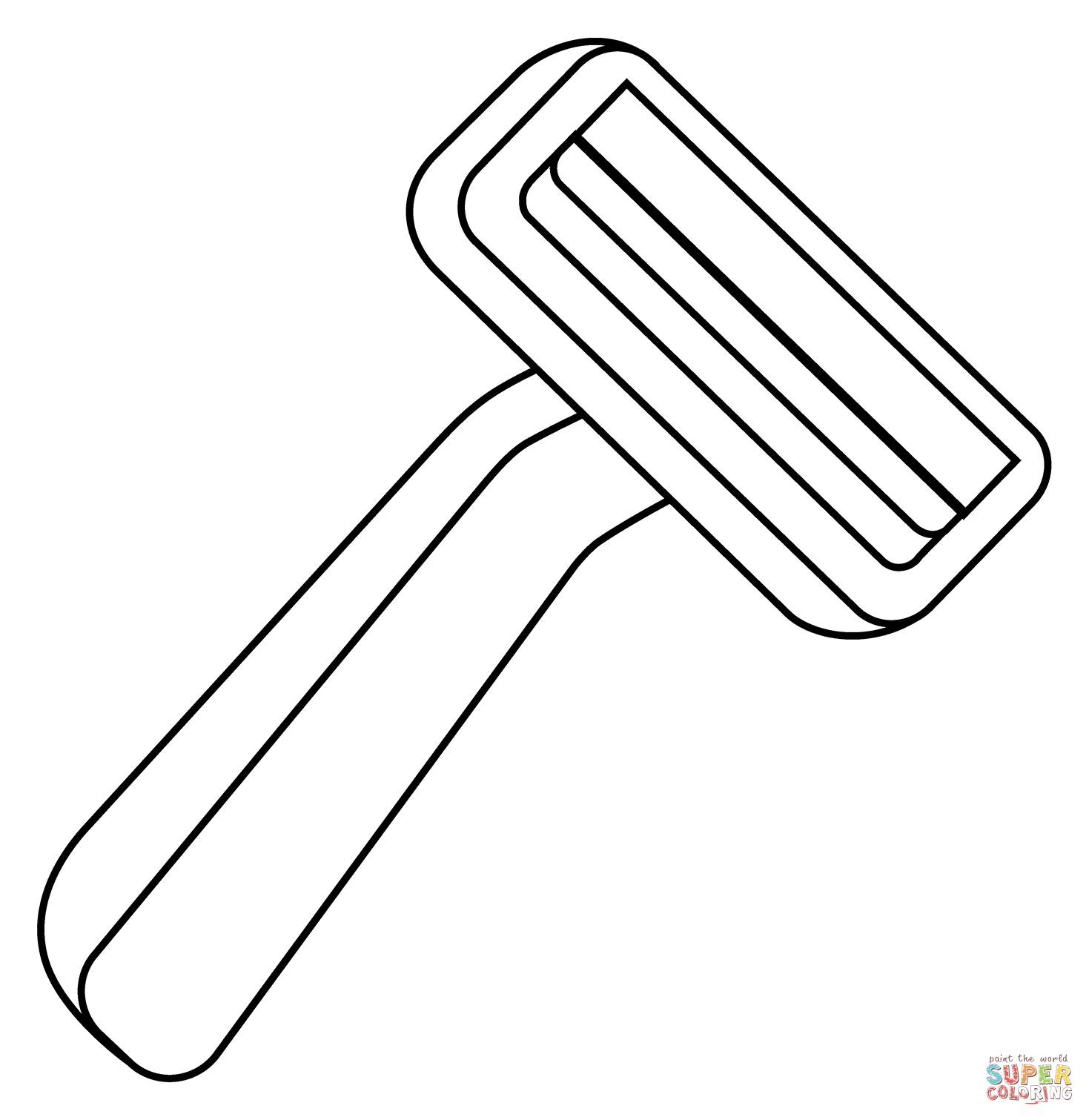 Razor emoji coloring page free printable coloring pages