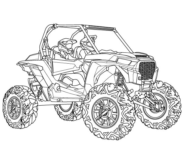 Rzr outline by leoncortez on