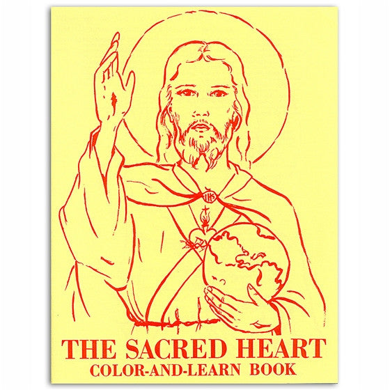 Sacred heart coloring book â mary immaculate queen center