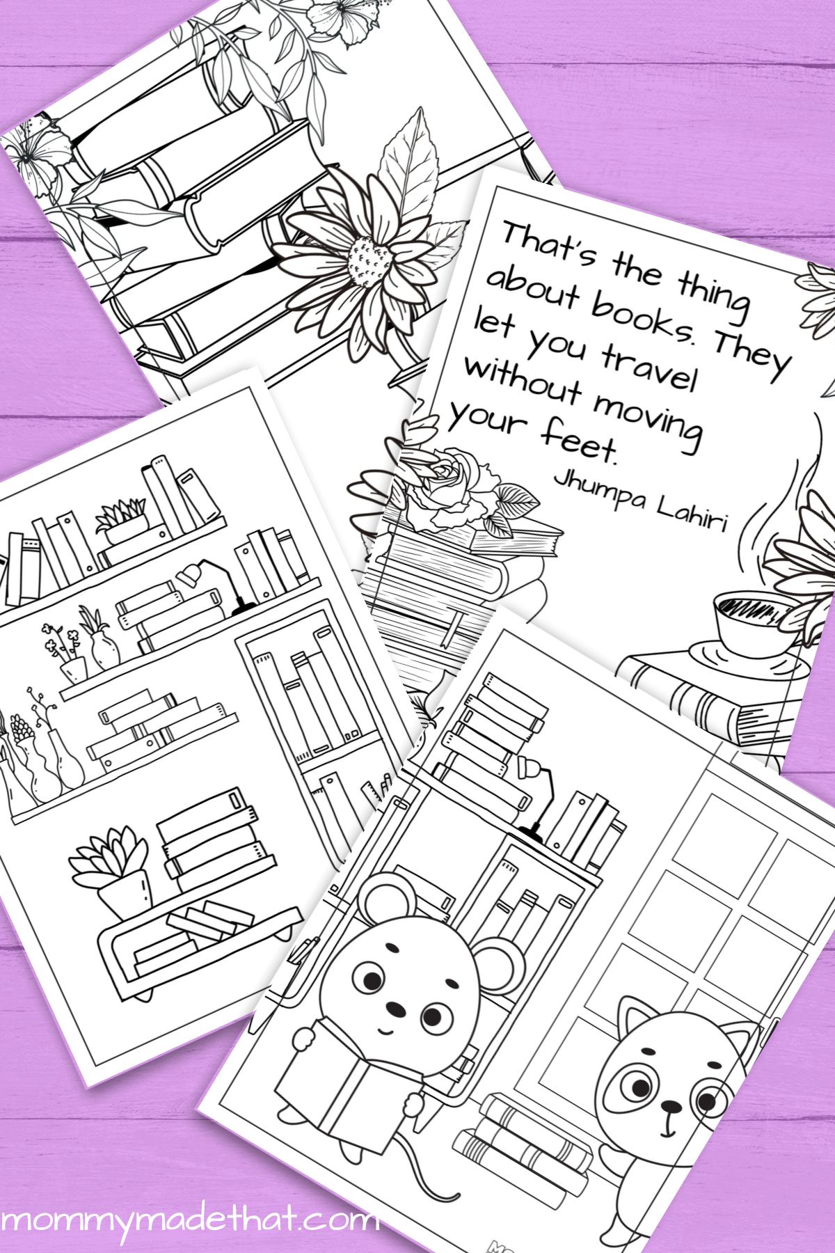 Library coloring pages free coloring sheets that encourage reading