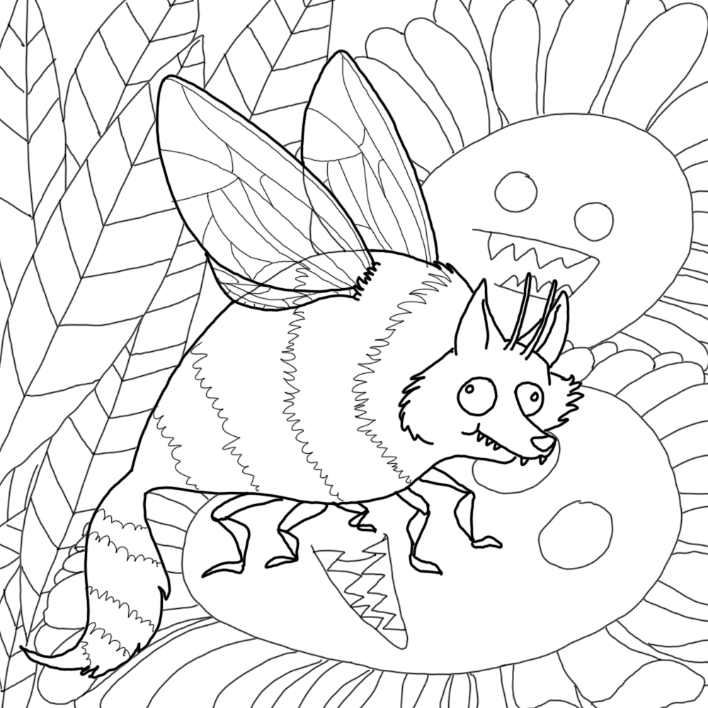 Coloring pages from the cowbatross and other very real creatures r coloring