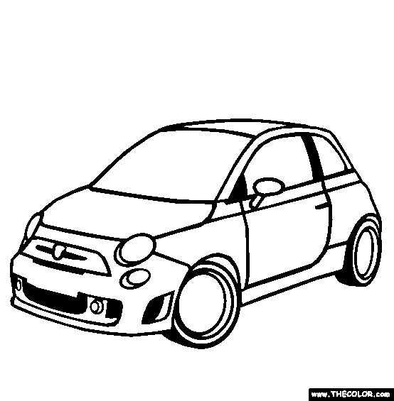 Cars online coloring pages