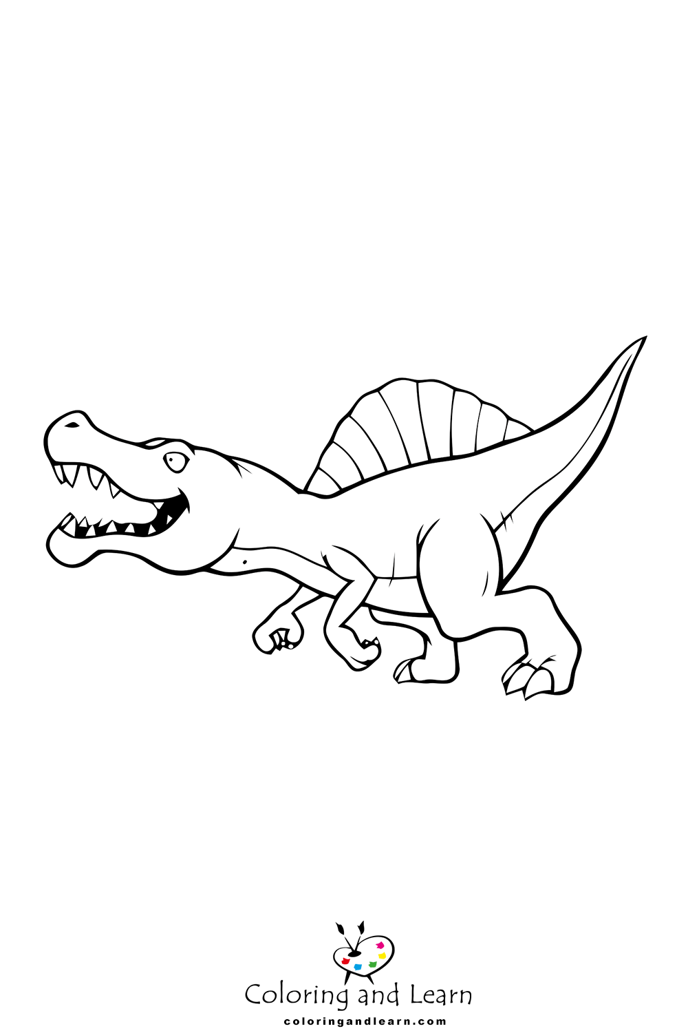 Dinosaur coloring pages