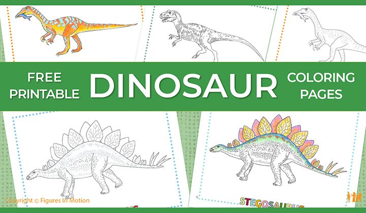 Printable dinosaur coloring pages free sample dinosaur coloring pages