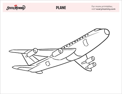 Airplane coloring pages for when youre missing out on travel