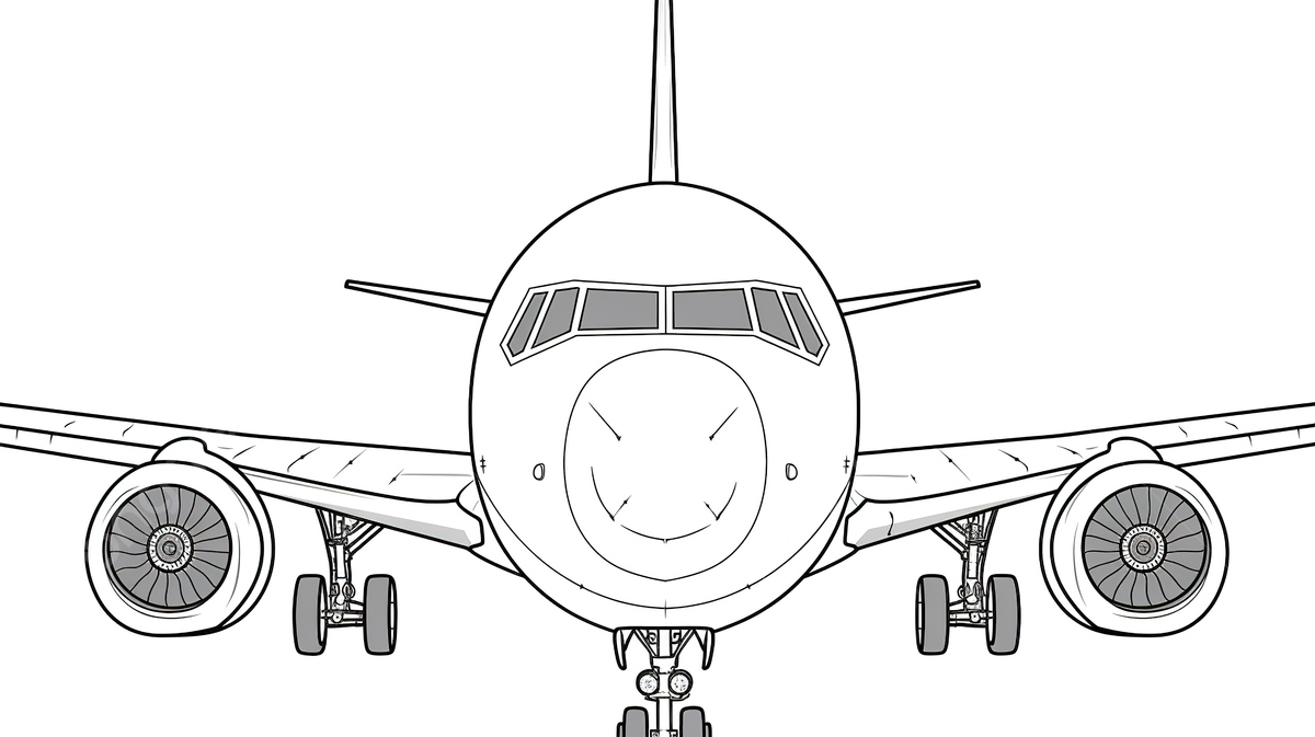 Airplane coloring pages printable background airplane pictures for coloring airplane flight background image and wallpaper for free download