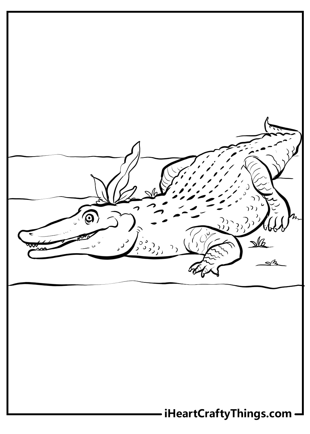 Printable alligators coloring pages updated