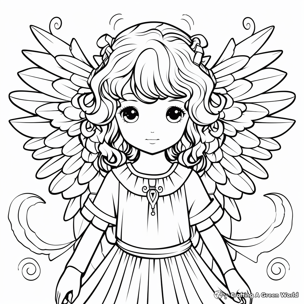 Magical coloring pages