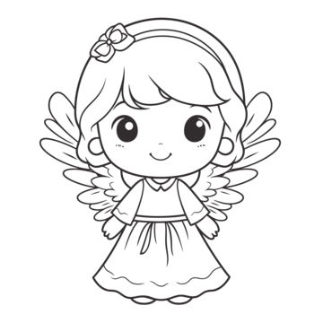 Real angel drawing png transparent images free download vector files